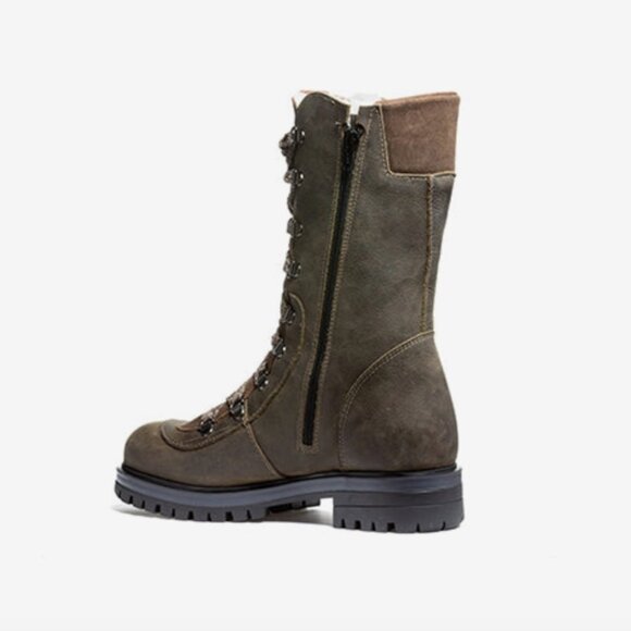 Anfibio Made in Canada Valanga Women's Winter Boots, Shearling Lined Size 37 - Picture 5 of 10